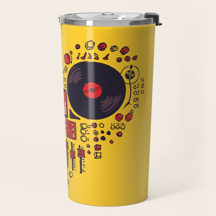 Music in every heartbeat Travel Mug Gallery Image 2