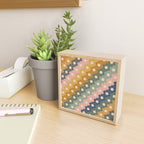 Hexagon Flowers Mini Art Print Gallery Image 2