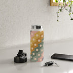 Hexagon Flowers Water Bottle Gallery Image 4