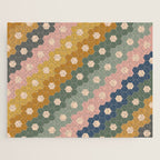 Hexagon Flowers Jigsaw Puzzle Gallery Image 1