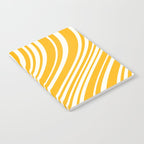 Wavy Stripes XLV - Golden Yellow Notebook Gallery Image 2