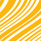 Wavy Stripes XLV - Golden Yellow Coffee Mug Gallery Image 2