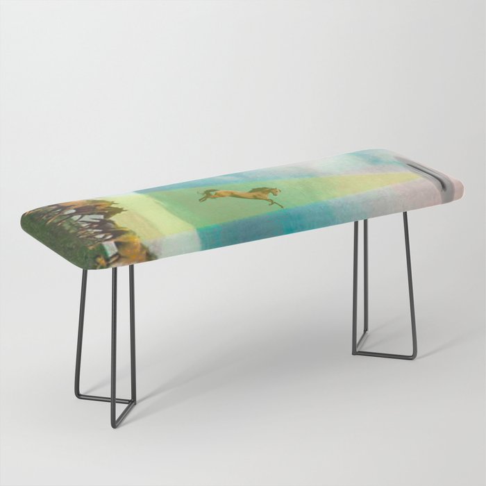 They too love horses (UFO) Bench Gallery Image 1
