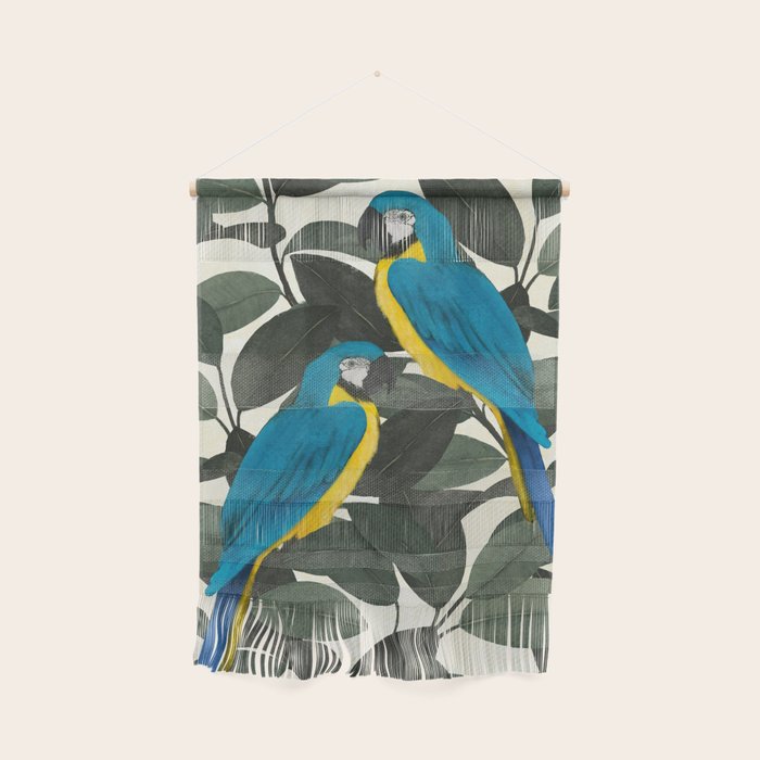 Parrots and jungle II Wall Hanging Gallery Image 1