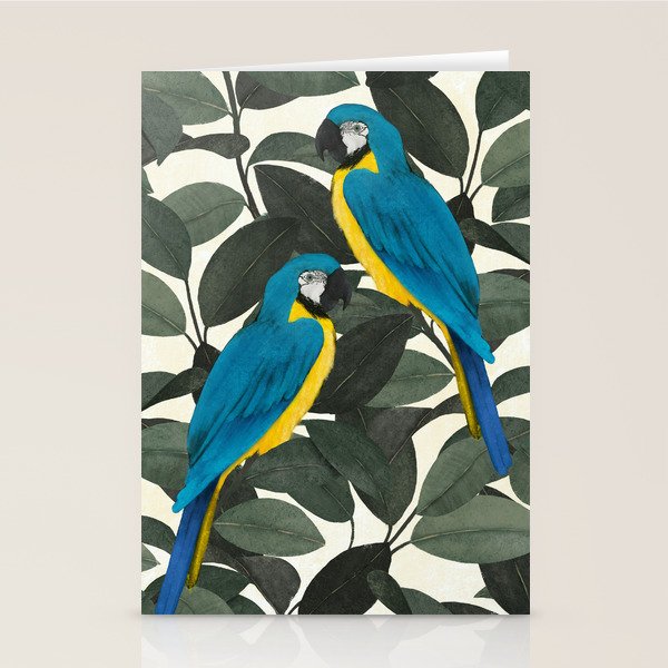 Parrots and jungle II Stationery Card Gallery Image 2