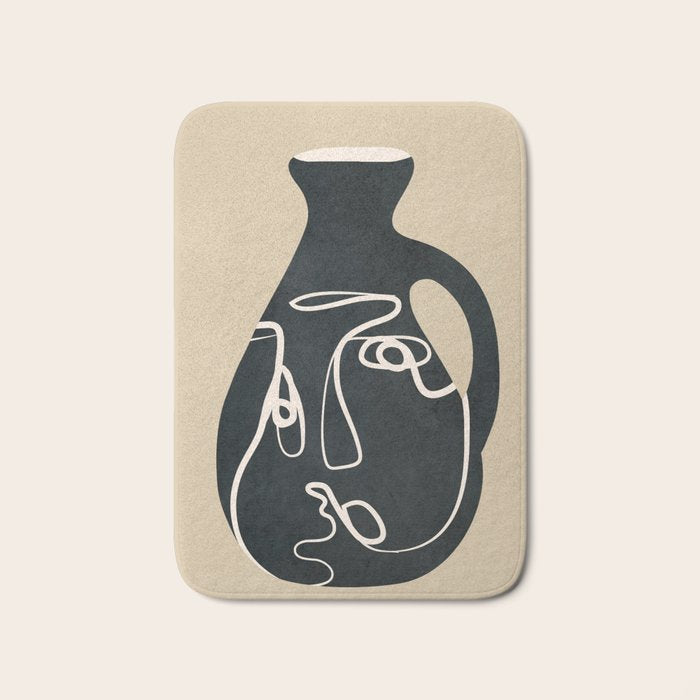 Abstract Vase 5 Bath Mat Gallery Image 1