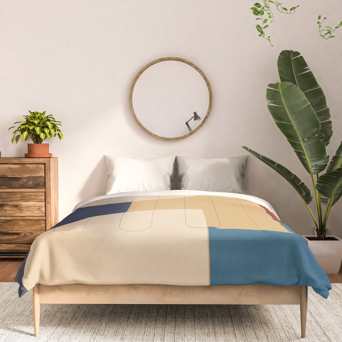 geometric abstract 188 Comforter Gallery Image 3