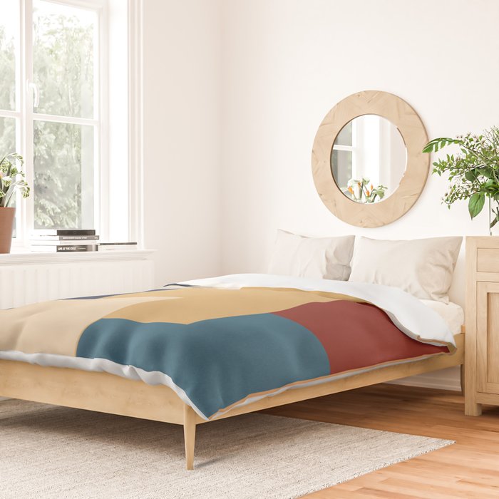 geometric abstract 188 Duvet Cover Gallery Image 2