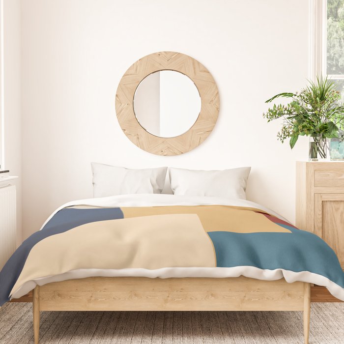 geometric abstract 188 Duvet Cover Gallery Image 3