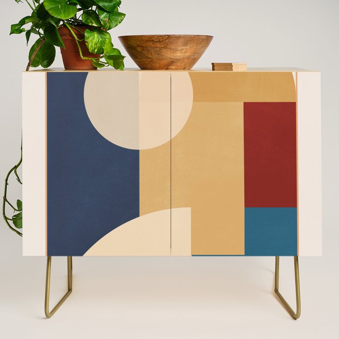 geometric abstract 188 Credenza Gallery Image 1