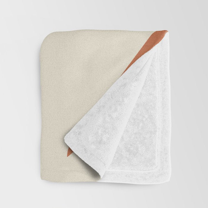 Mid Century Boomerangs And Starbursts Multicolored 1 Throw Blanket Gallery Image 3