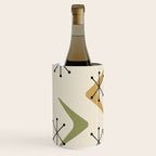 Mid Century Boomerangs And Starbursts Multicolored 1 Wine Chiller Gallery Image 1