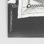 Vintage Let them eat cake kittens with cake and candles funny humorous black and white photograph Poster Gallery Image 3