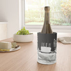 Vintage Let them eat cake kittens with cake and candles funny humorous black and white photograph Wine Chiller Gallery Image 4