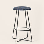 Celestial Forest Damask - celestial blue Stool Gallery Image 1