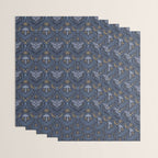 Celestial Forest Damask - celestial blue Wrapping Paper Gallery Image 3