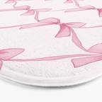 Coquette Aesthetic Pastel Pink Bows Cute Balletcore Joy of Together Bath Mat Gallery Image 3