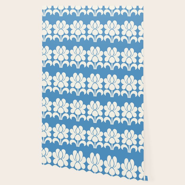 Charming Nostalgia Vintage Floral Design Wallpaper Gallery Image 2