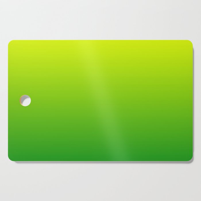 LIME GREEN OMBRE COLOR Cutting Board Gallery Image 1