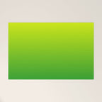 LIME GREEN OMBRE COLOR Welcome Mat Gallery Image 1