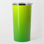 LIME GREEN OMBRE COLOR Travel Mug Gallery Image 1