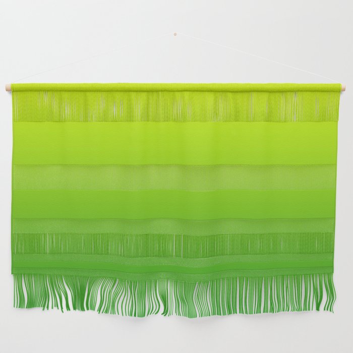 LIME GREEN OMBRE COLOR Wall Hanging Gallery Image 1