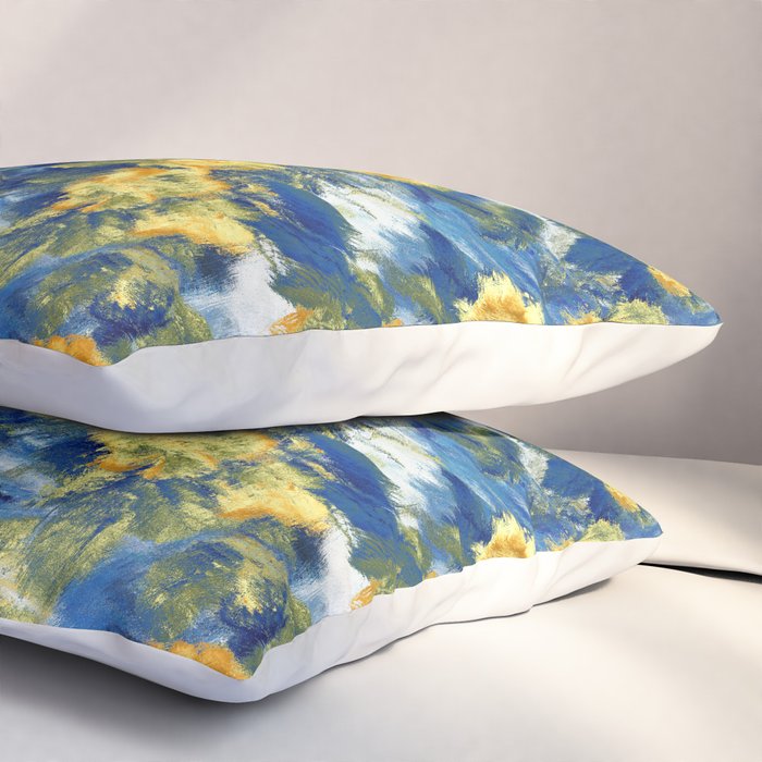 Vincent van Gogh Style Pattern Design Pillow Sham Gallery Image 3