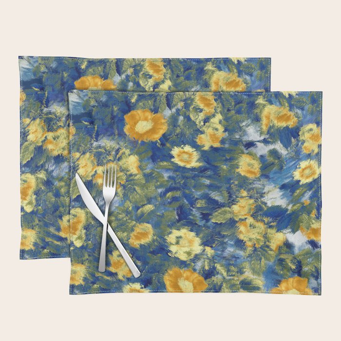 Vincent van Gogh Style Pattern Design Placemat Gallery Image 1