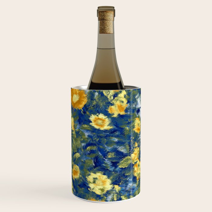 Vincent van Gogh Style Pattern Design Wine Chiller Gallery Image 1