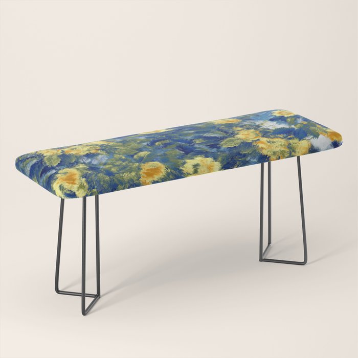 Vincent van Gogh Style Pattern Design Bench Gallery Image 1