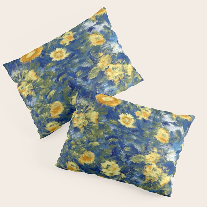 Vincent van Gogh Style Pattern Design Pillow Sham Gallery Image 1