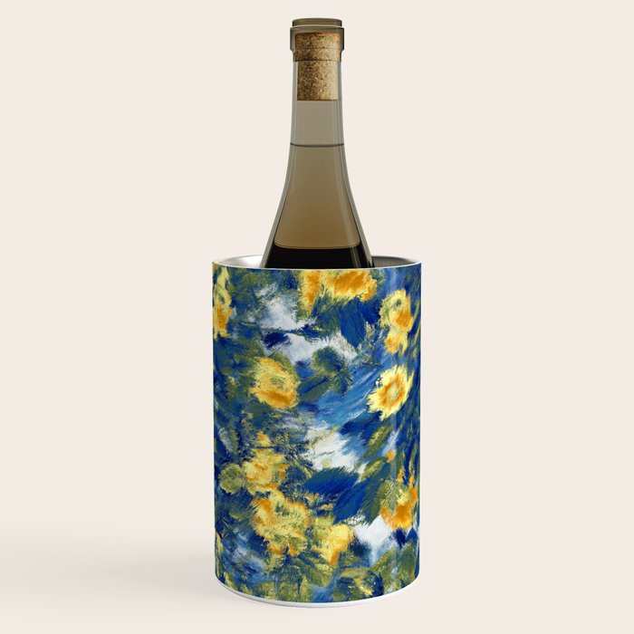 Vincent van Gogh Style Pattern Design Wine Chiller Gallery Image 3