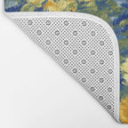Vincent van Gogh Style Pattern Design Bath Mat Gallery Image 2