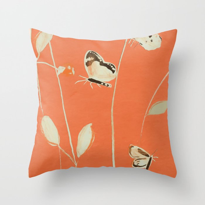 Butterflies 4 Throw Pillow Gallery Image 6
