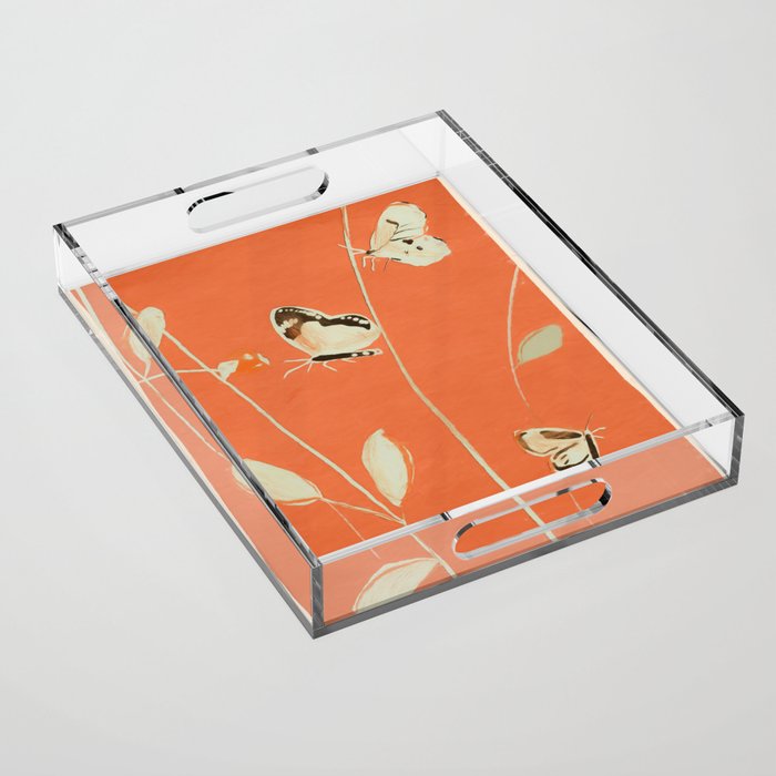 Butterflies 4 Acrylic Tray Gallery Image 1