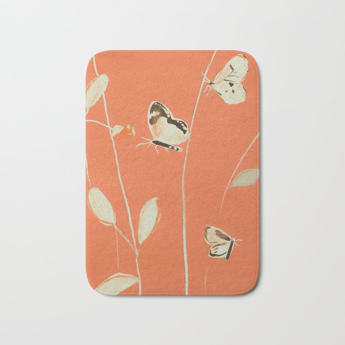 Butterflies 4 Bath Mat Gallery Image 1