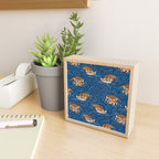 Tigers in the water Mini Art Print Gallery Image 2