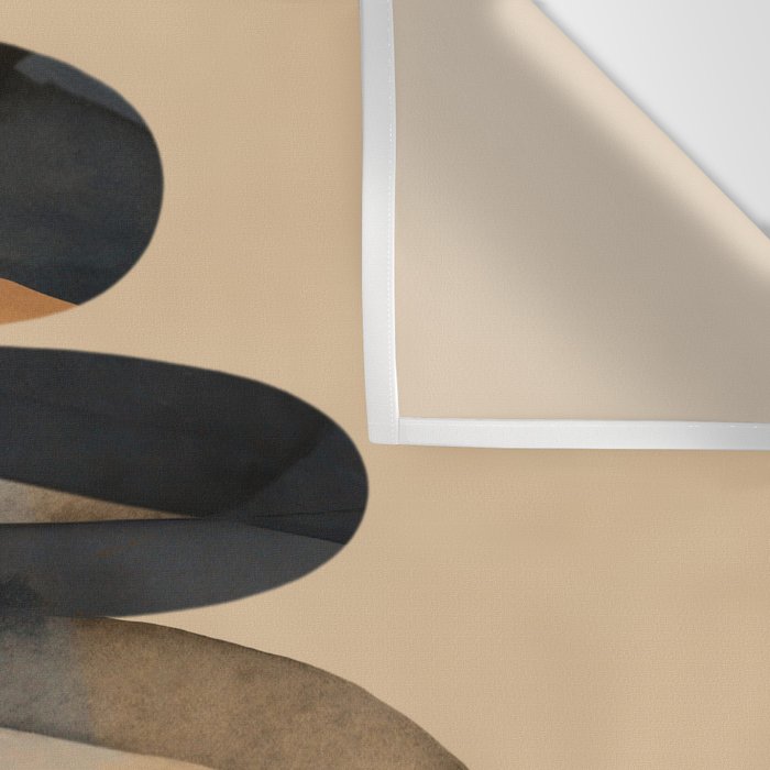Abstract and Modern Stones Art 1 Wall Tapestry Gallery Image 3