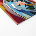 Earl Brown Tea Time, Tea Cups Supper High Tea, Slow Living Eclectic Whimsical Maximalist, Lemons Food Coffee Welcome Mat Gallery Image 2