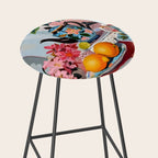 Earl Brown Tea Time, Tea Cups Supper High Tea, Slow Living Eclectic Whimsical Maximalist, Lemons Food Coffee Stool Gallery Image 2
