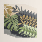Abstract Art Tropical Leaves 101 Wrapping Paper Gallery Image 3