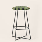 Abstract Art Tropical Leaves 101 Stool Gallery Image 1