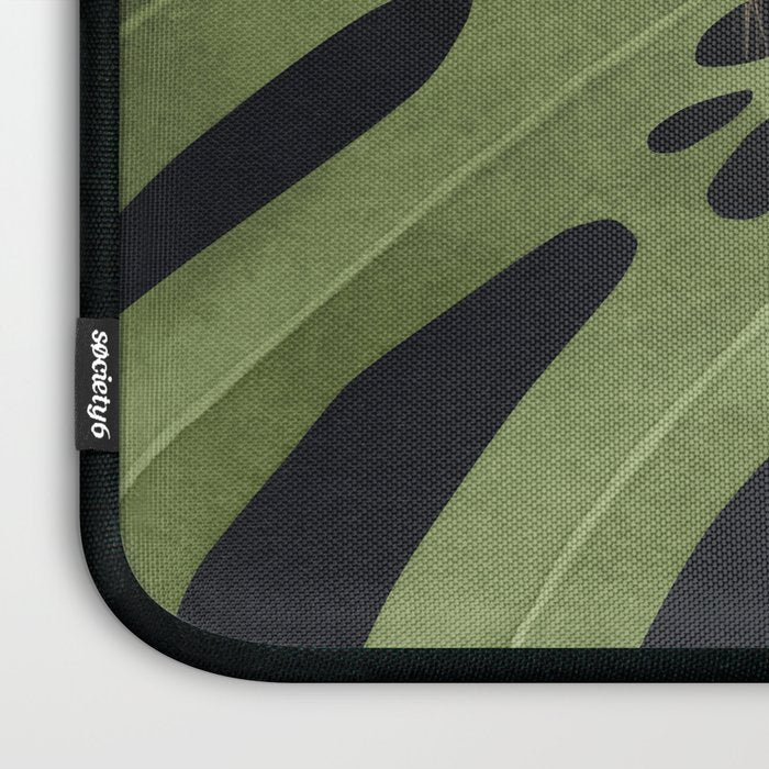 Abstract Art Tropical Leaves 101 Laptop Sleeve Gallery Image 3