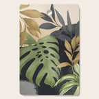 Abstract Art Tropical Leaves 101 Cutting Board Gallery Image 1
