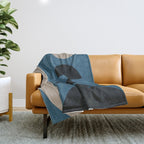 Abstract Balance 8 Throw Blanket Gallery Image 1