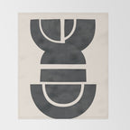 Geometric Rhythm 2 Throw Blanket Gallery Image 2