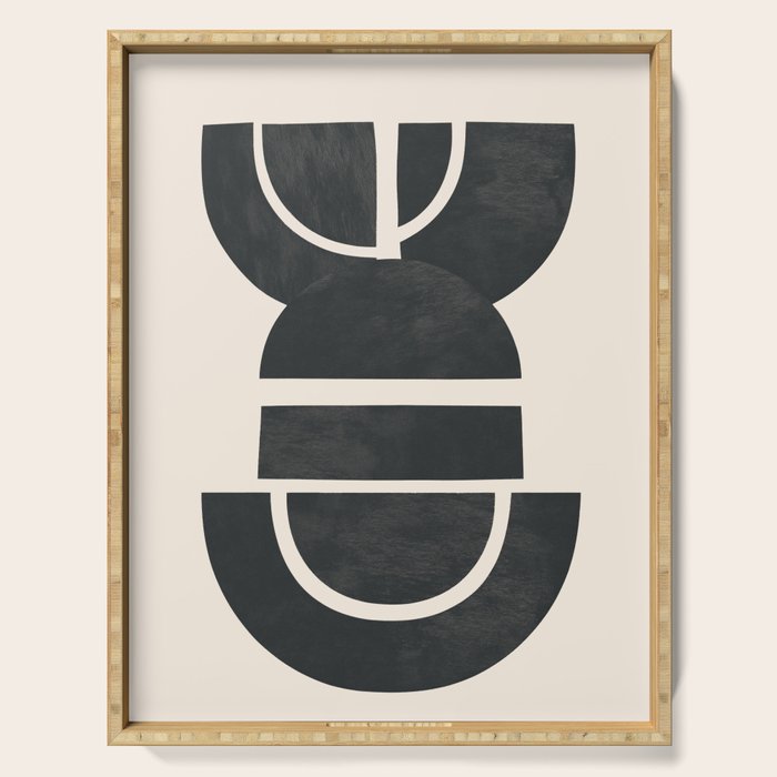 Geometric Rhythm 2 Serving Tray Gallery Image 1