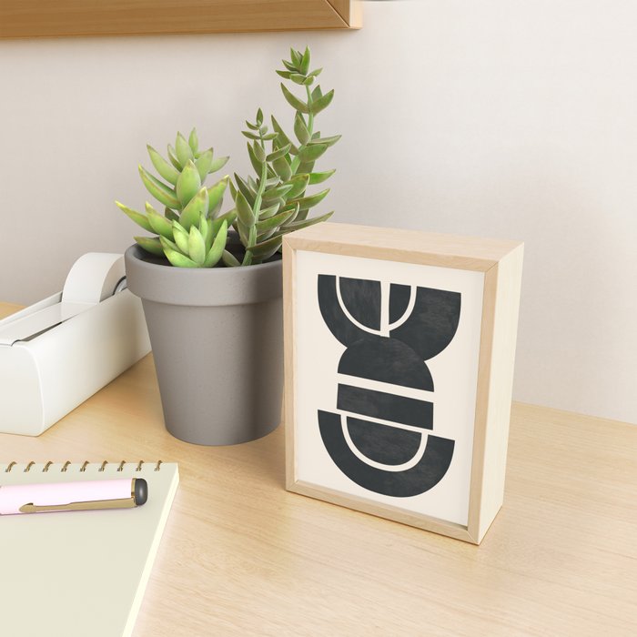 Geometric Rhythm 2 Mini Art Print Gallery Image 2