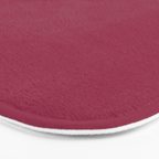 Berry Pink Solid Color Bath Mat Gallery Image 3