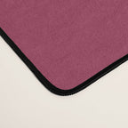 Berry Pink Solid Color Desk Mat Gallery Image 4